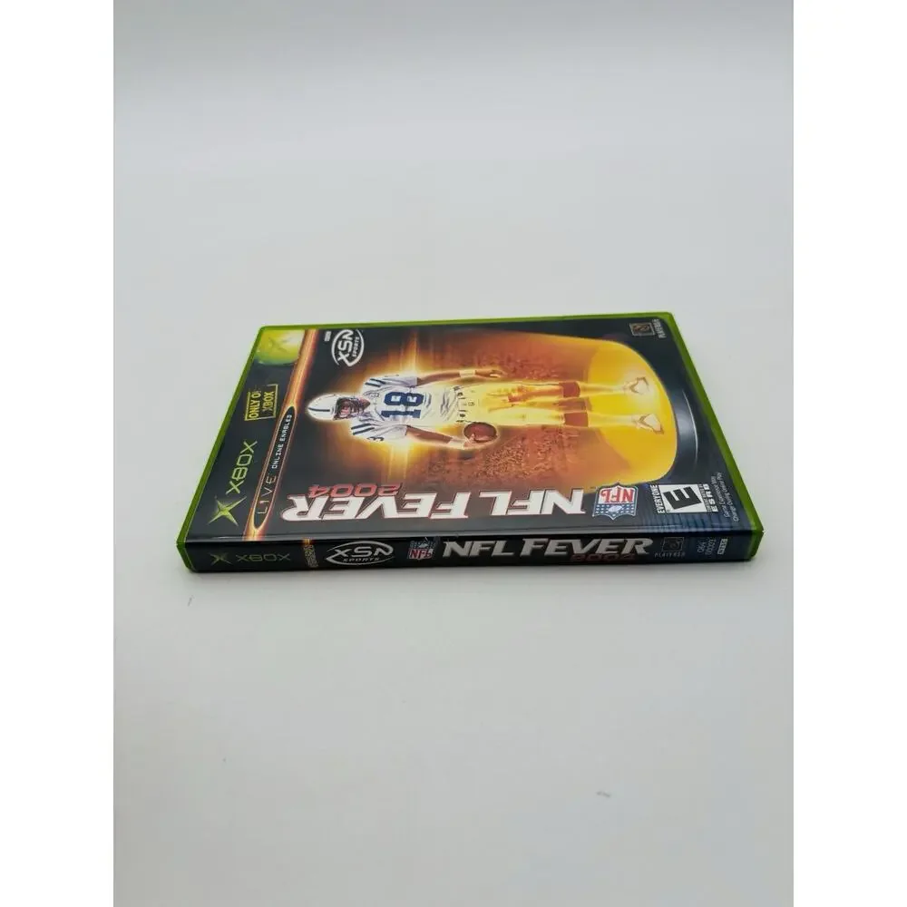 NFL Fever 2004 (Microsoft Xbox, 2003) Complete Tested Works CIB VG Condition